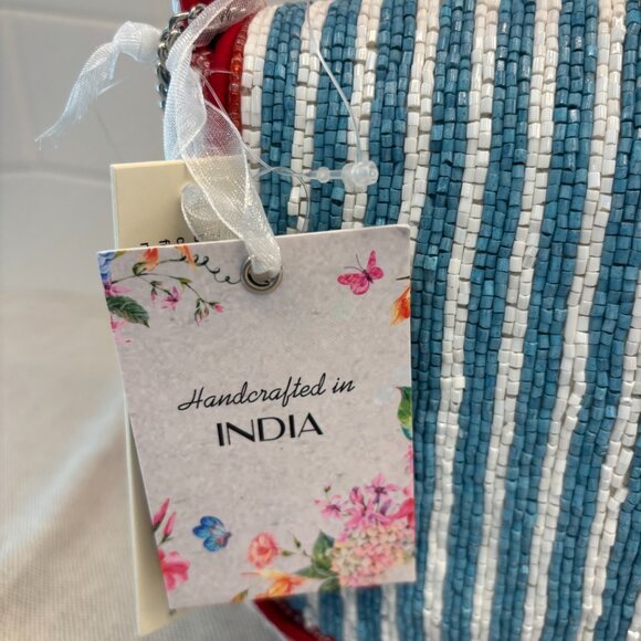 🦞Viral Beaded Red Lobster Shoulder Bag - with Lobster Charm - Made in India🦞 - Picture 7 of 12